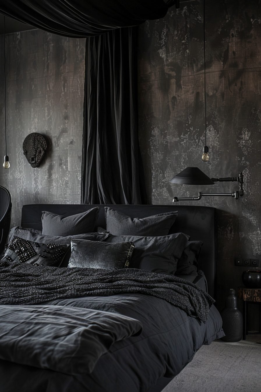 29 Black Boho Bedroom Ideas For Ultimate Elegance - Learn California
