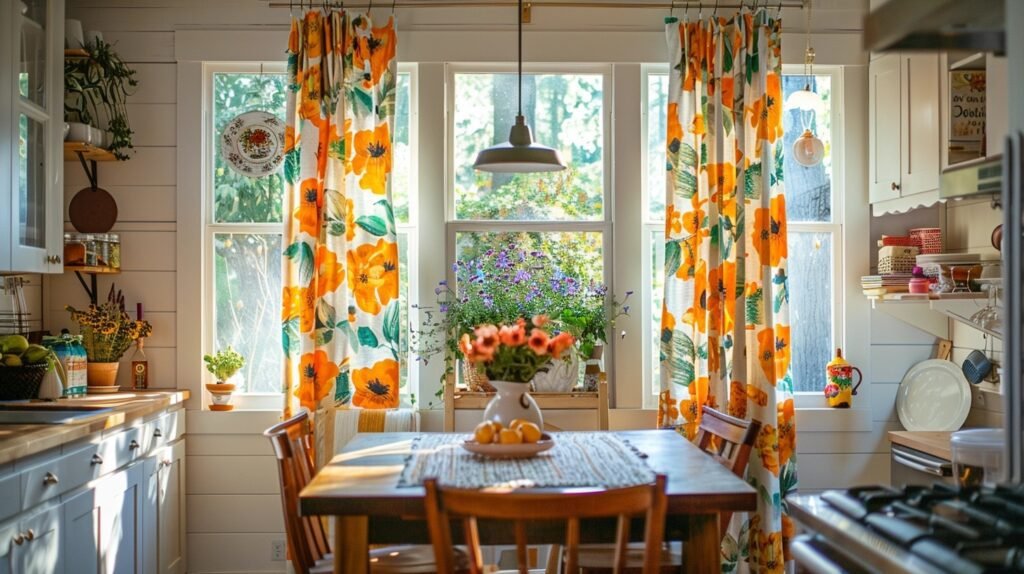 Boho Kitchen Curtains