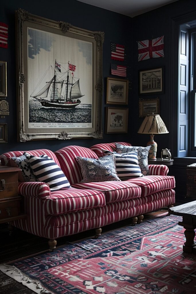 Bold Nautical Apartment