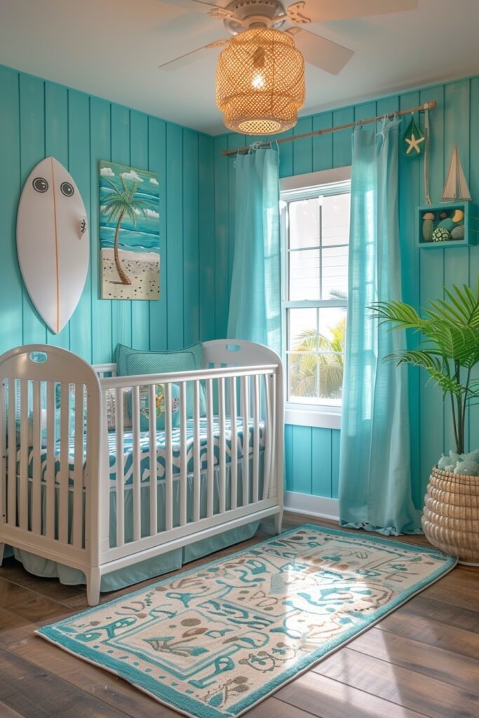 Bright and Breezy Beach Nursery