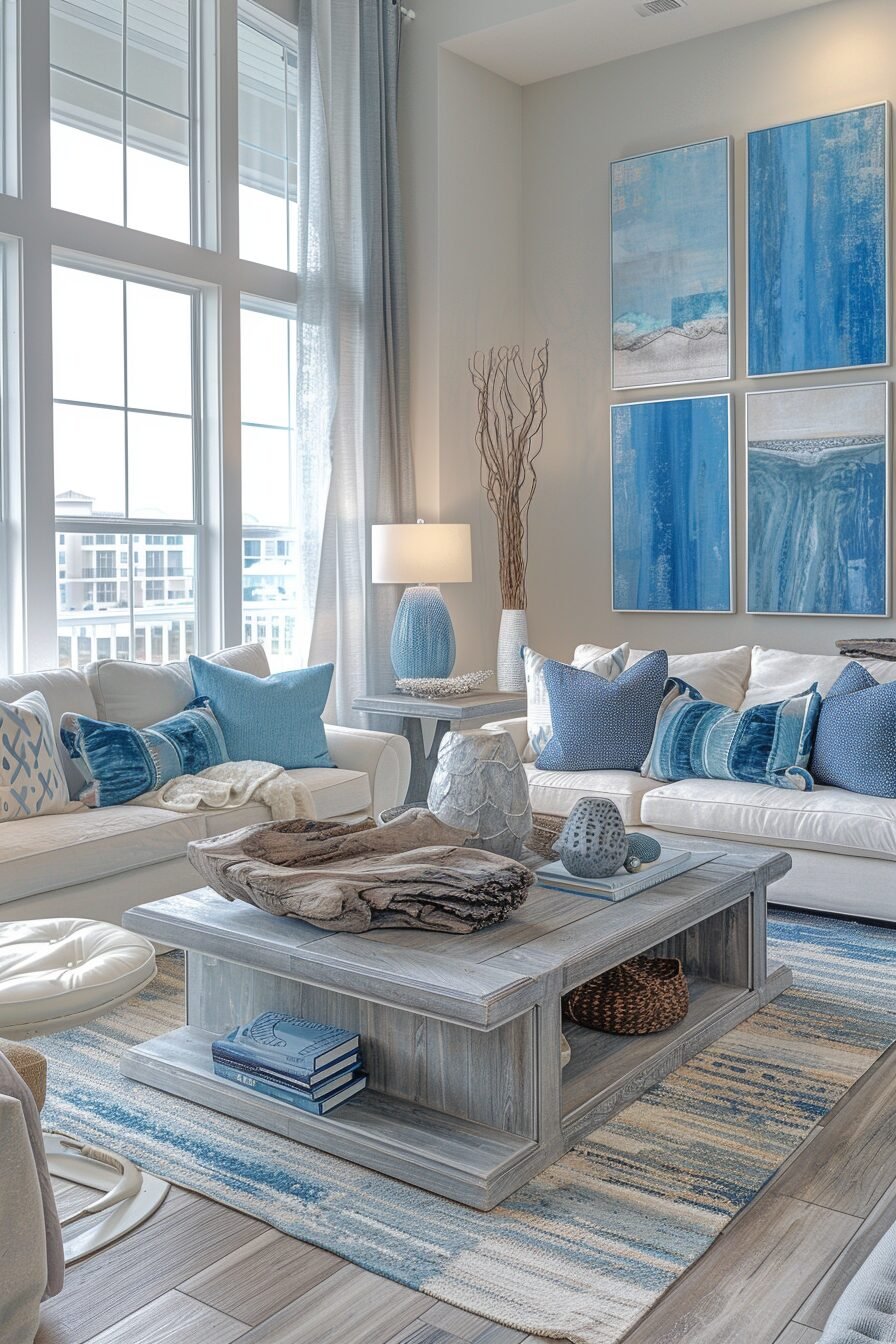 29 Coastal Living Room Ideas To Transform Your Space Into A Seaside ...