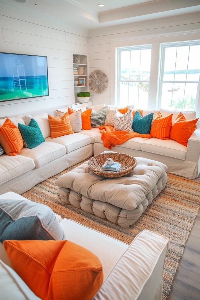 Coastal Fusion Family Room