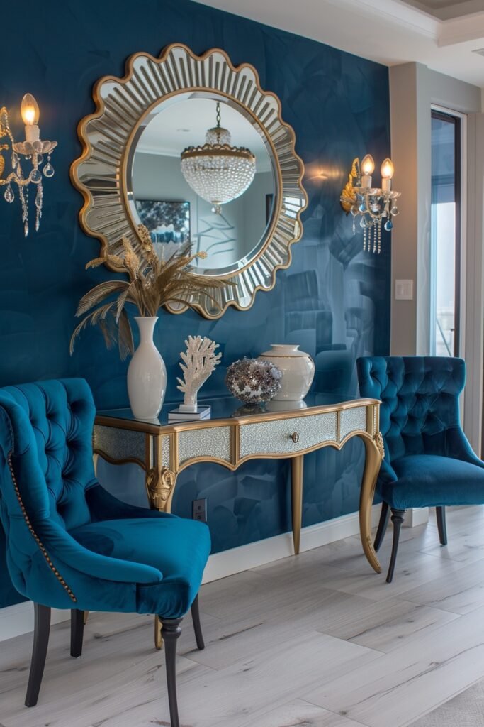 Coastal Glam Entryway