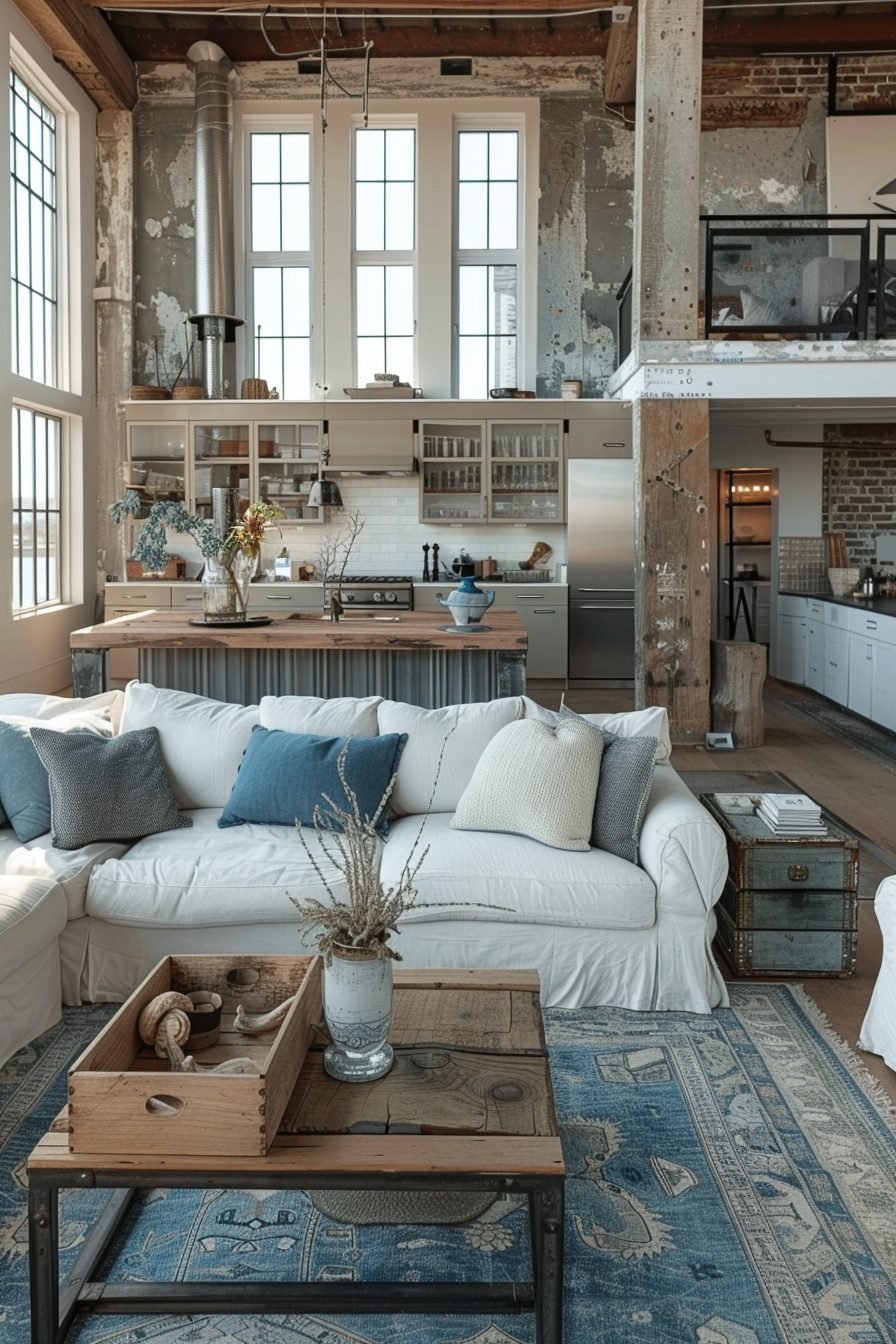 Beautiful view of Coastal Apartment Renovation And Decorating Ideas