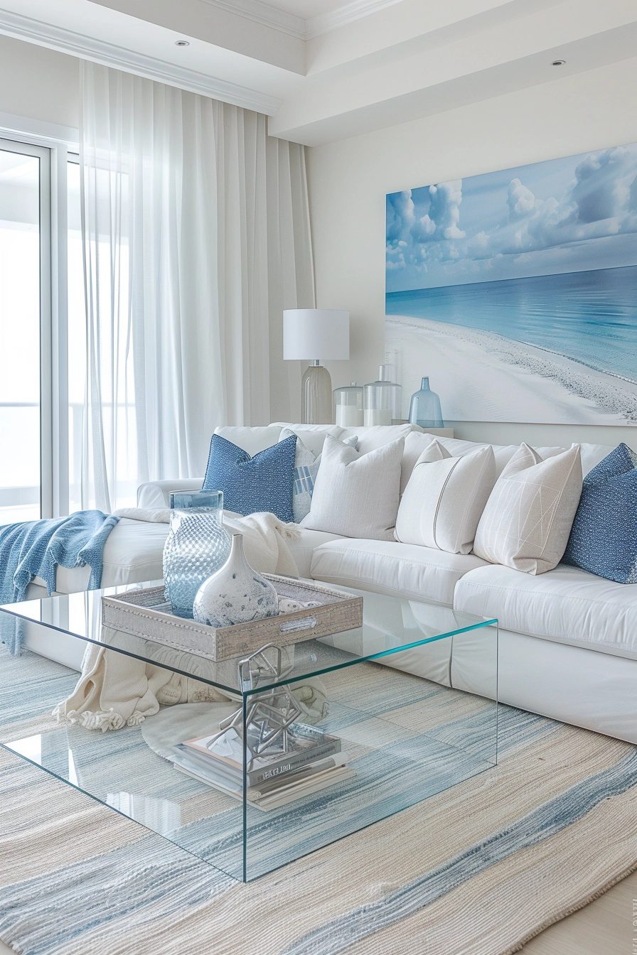 29 Beach Decor Living Room Ideas For A Coastal Vibe - Learn California