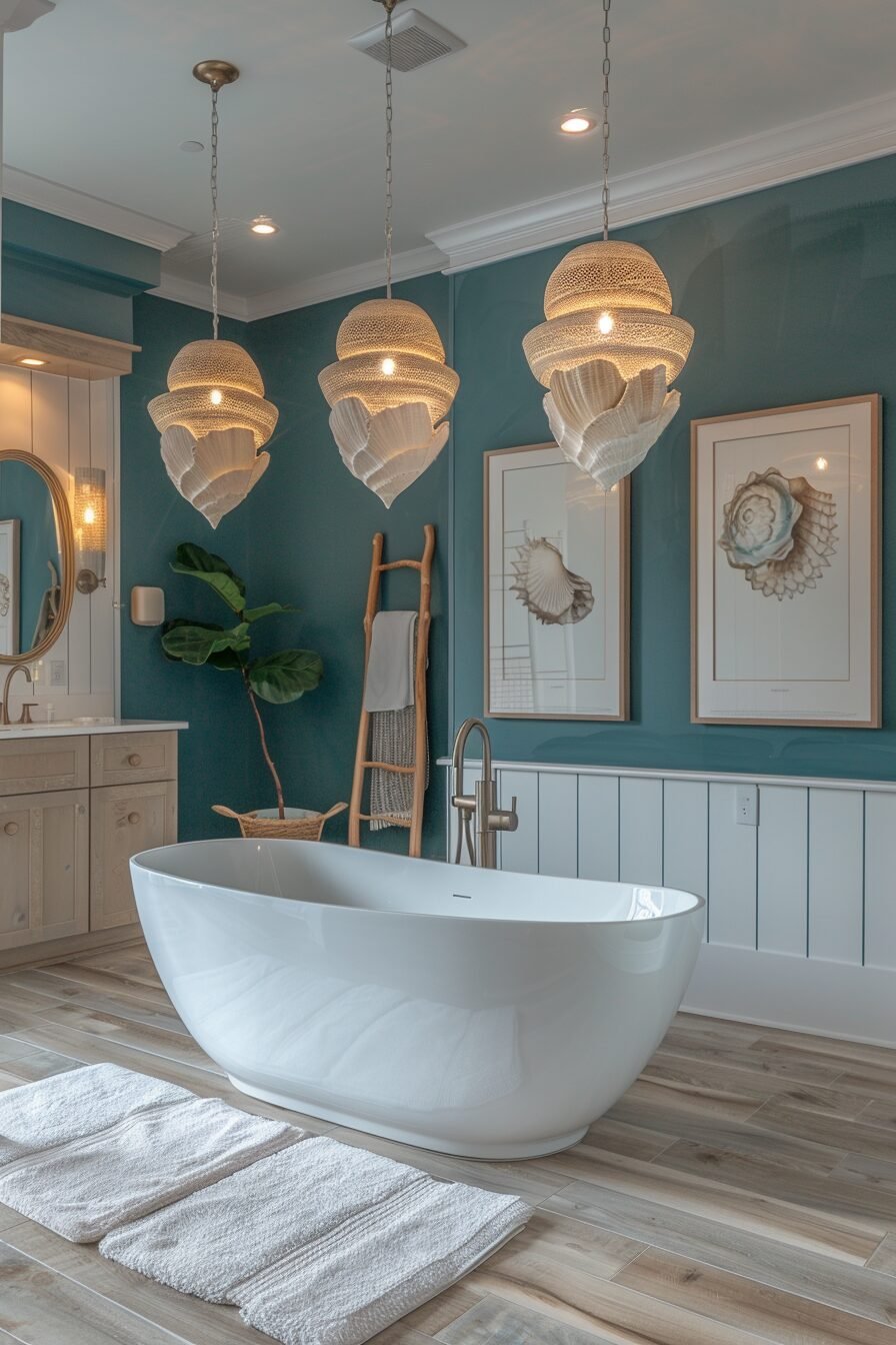 29 Coastal Bathroom Lighting Ideas To Brighten Up Your Space Learn