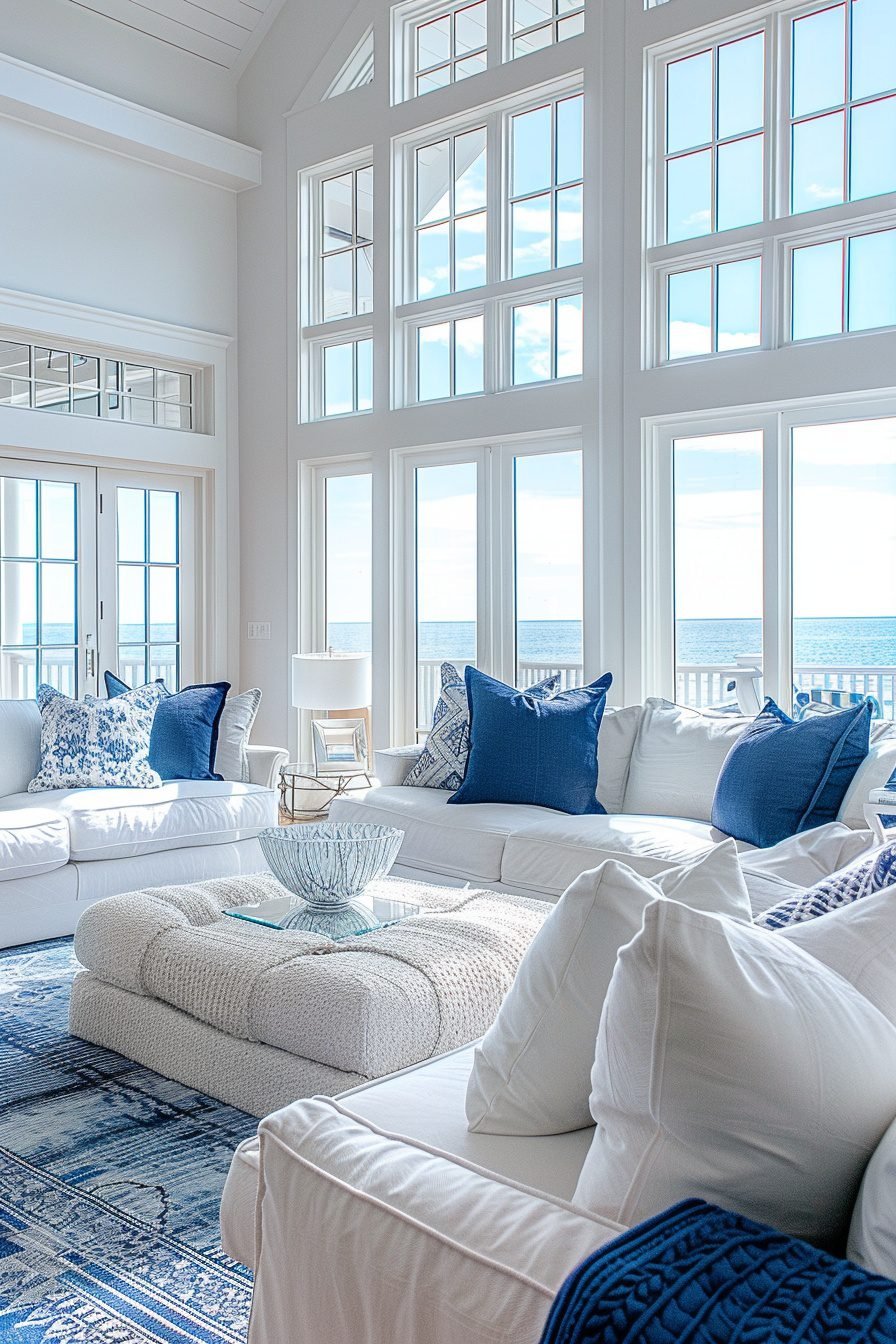 29 Coastal Modern Living Room Ideas For A Contemporary Beach Vibe - Learn California