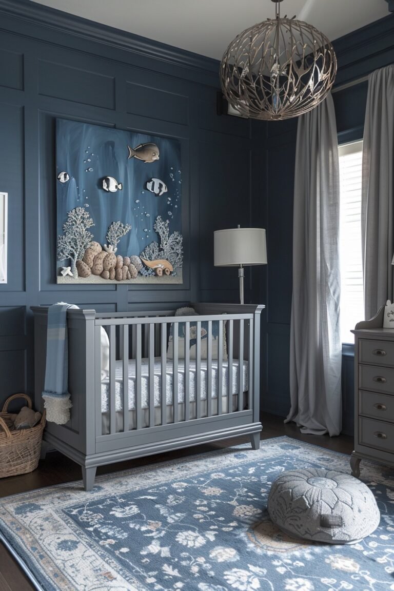Gallery Detail: 29 Coastal Nursery Ideas To Transform Your Baby S Room