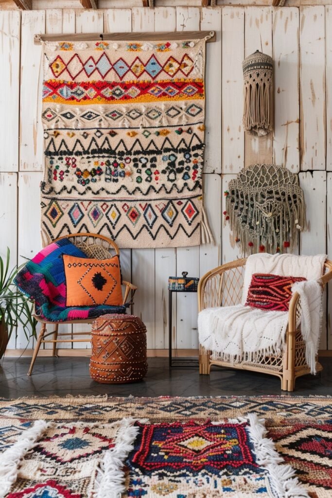 Eclectic Boho Retreat: Layout Ideas