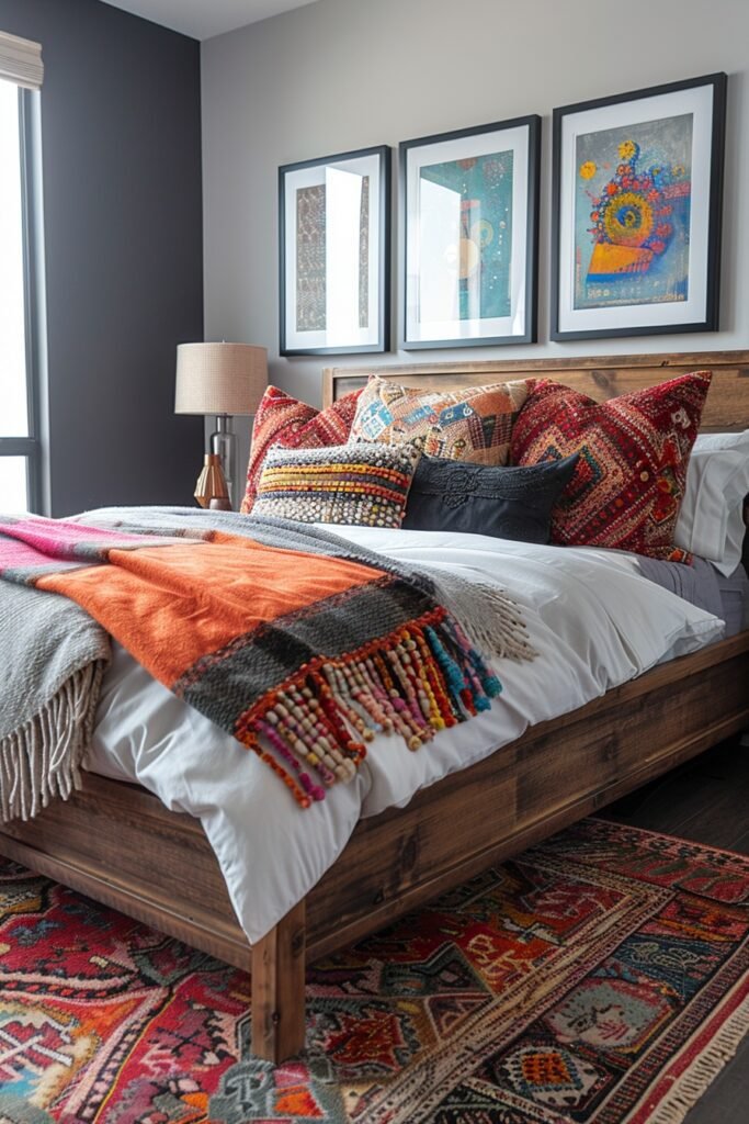 Eclectic City Bedroom