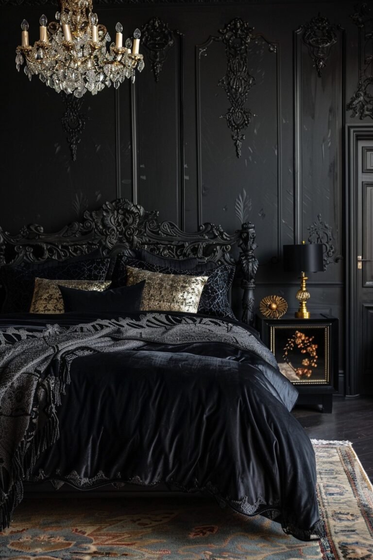29 Black Boho Bedroom Ideas For Ultimate Elegance - Learn California