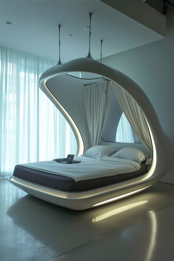 Future-Forward Canopy Beds