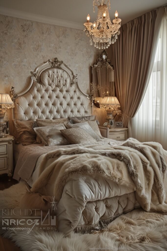 Glam Fusion Bedroom