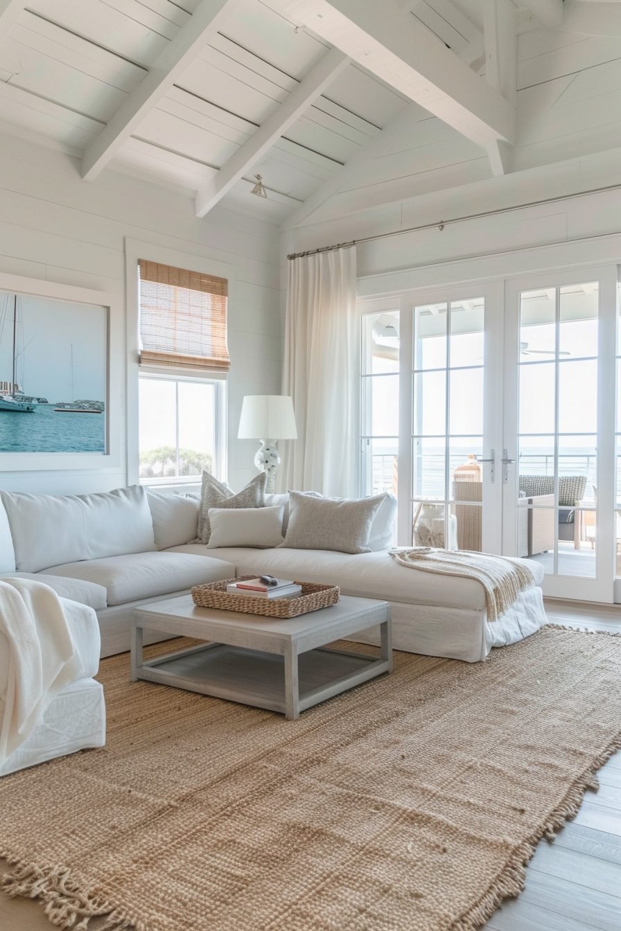 29 Coastal Modern Living Room Ideas For A Contemporary Beach Vibe ...