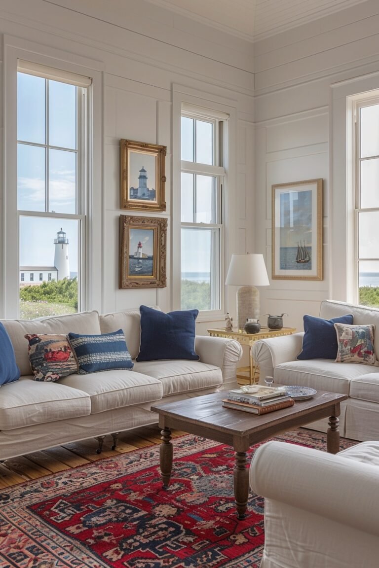 29 Coastal Living Room Ideas To Transform Your Space Into A Seaside Haven - Learn California