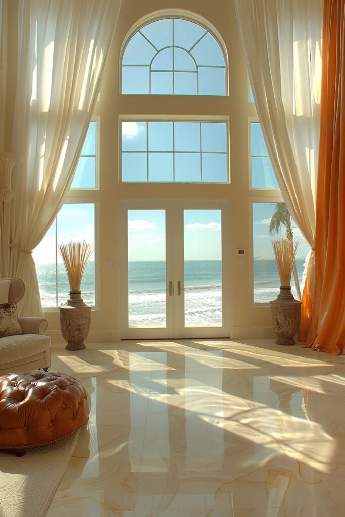 Luxurious Beachfront Entry