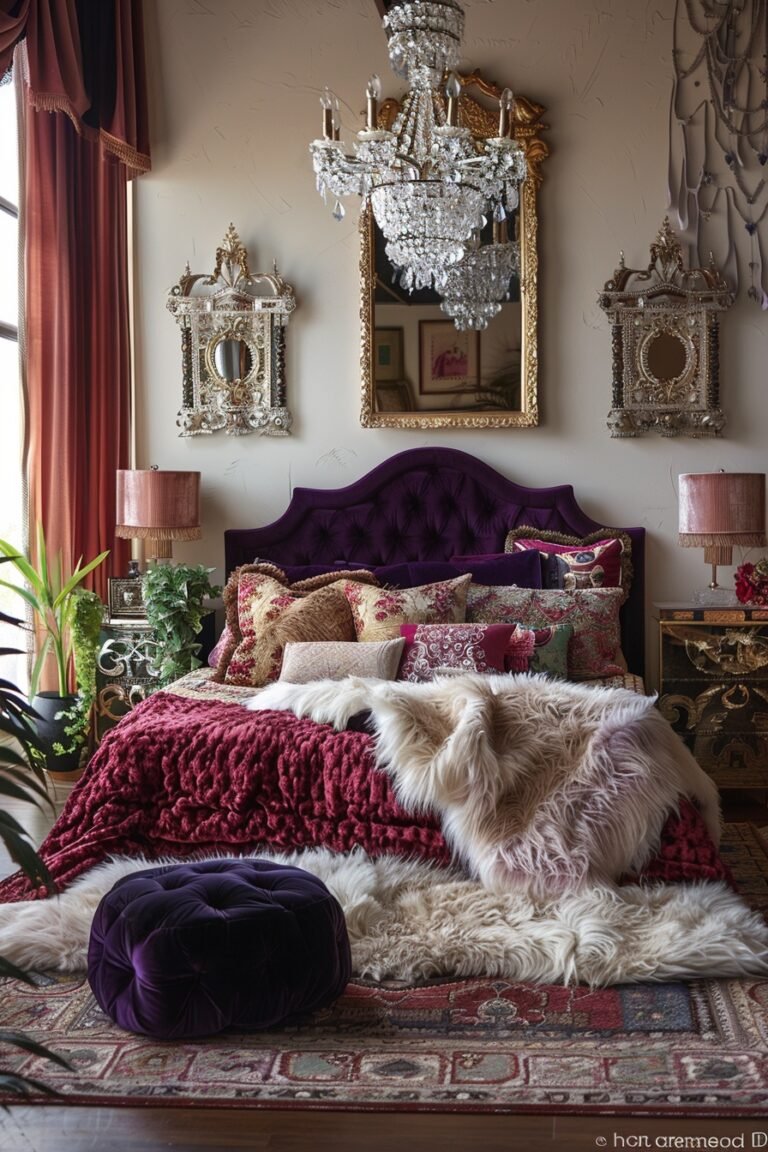 29 Boho Bedroom Layout Ideas To Transform Your Space - Learn California