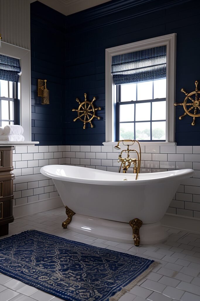 Maritime Chic Bathroom