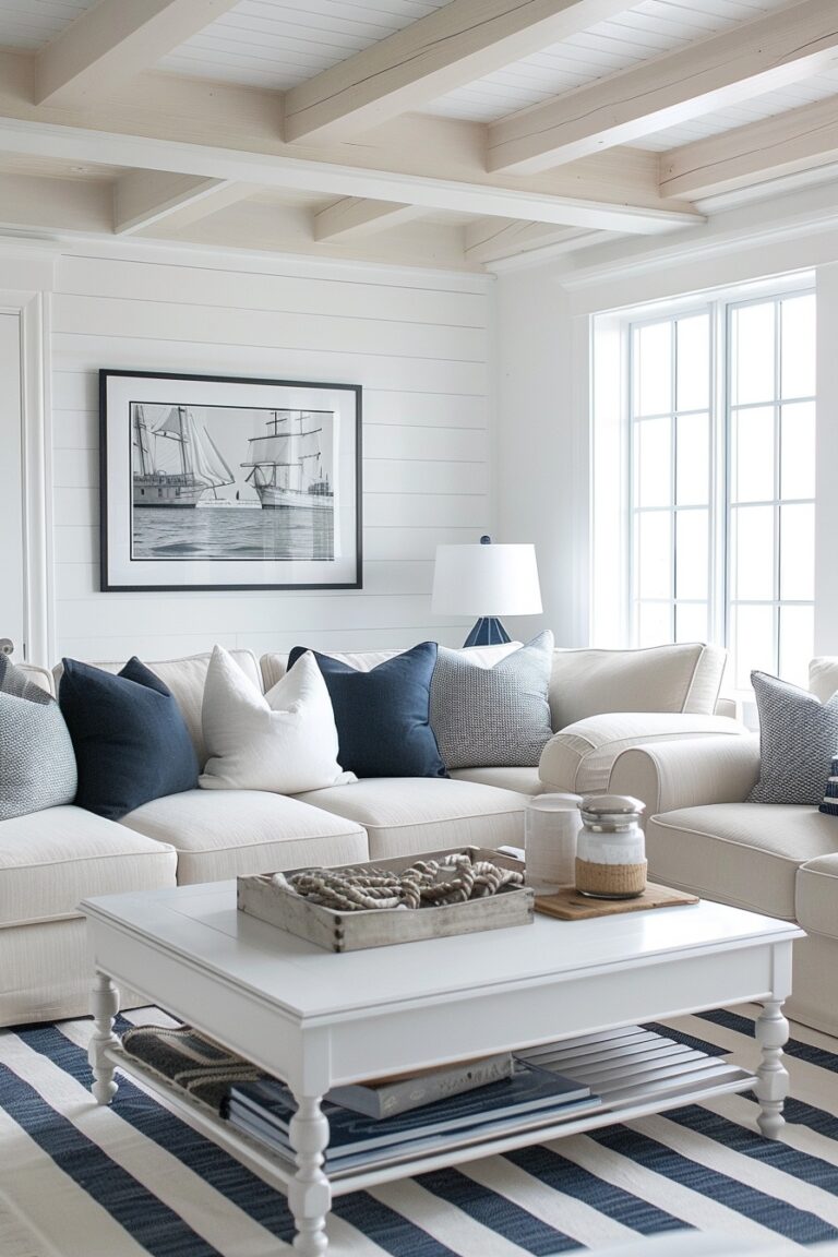 Image showcasing 29 Coastal Home Decor Ideas For Elegant Seaside Charm - Learn California