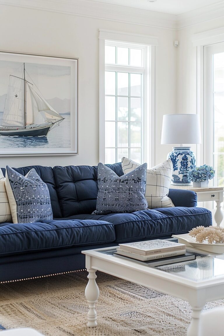 29 Coastal Living Room Decor Inspiration To Create A Seaside Escape ...