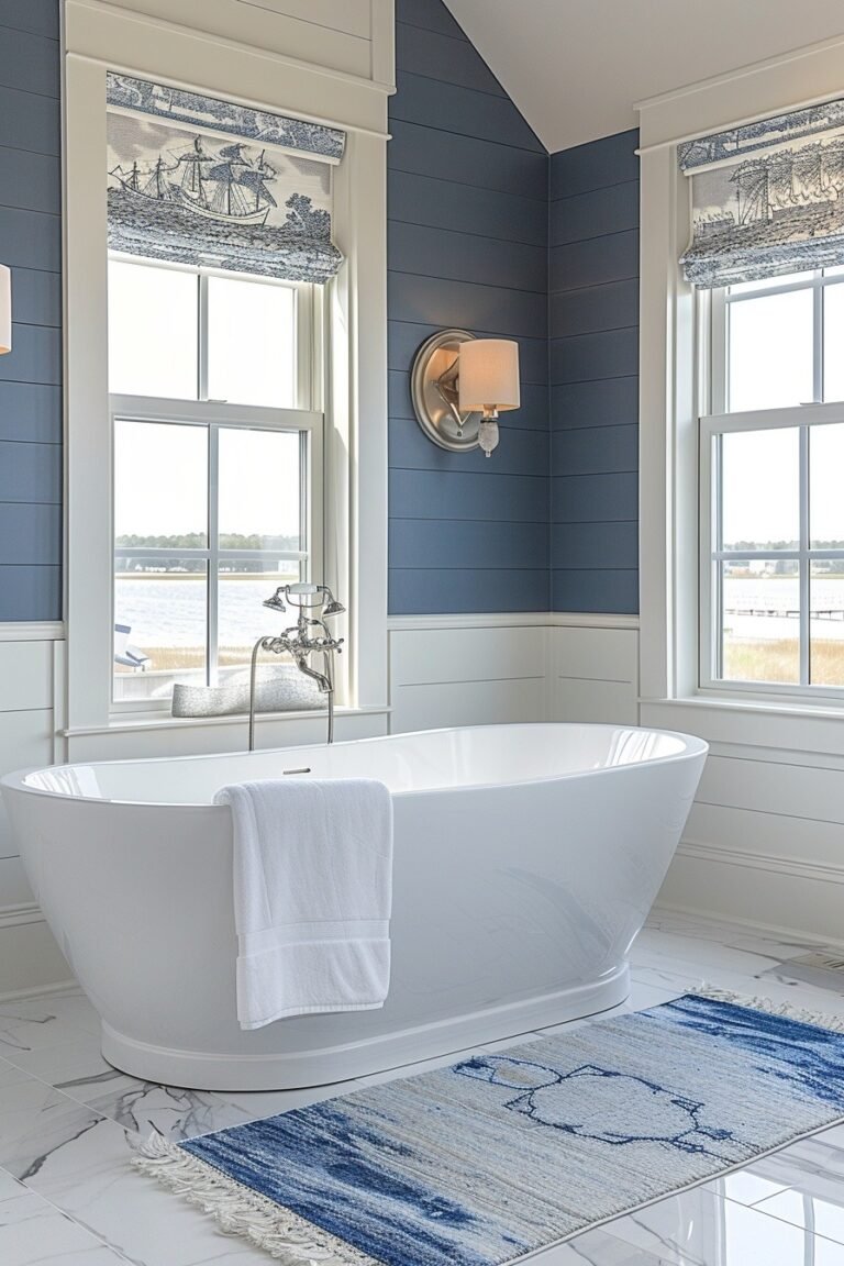 Image showcasing 29 Coastal Bathroom Ideas To Inspire Your Next Remodel - Learn California