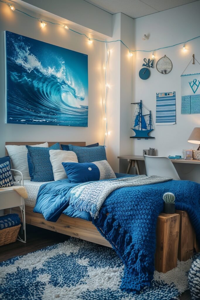 Maritime Minimalist Room