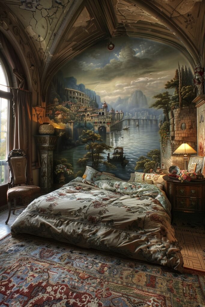 Masterful Art Mural Room