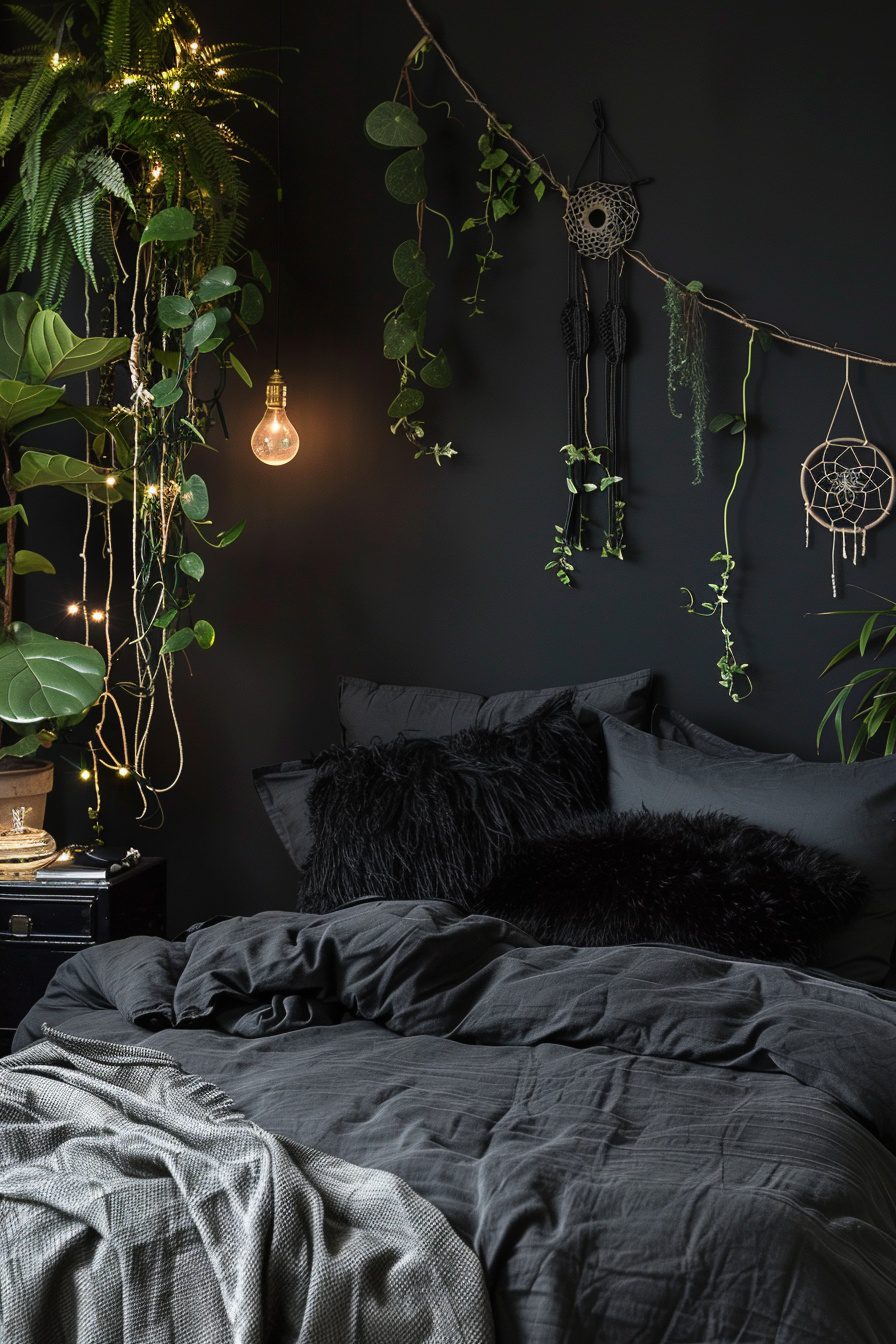 29 Black Boho Bedroom Ideas For Ultimate Elegance - Learn California