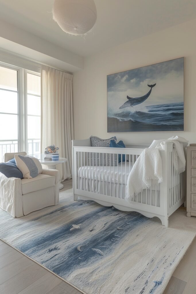 Minimalist Coastal Nursery