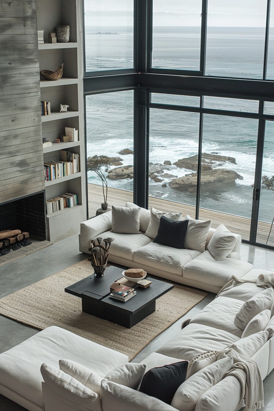 29 Coastal Modern Living Room Ideas For A Contemporary Beach Vibe ...
