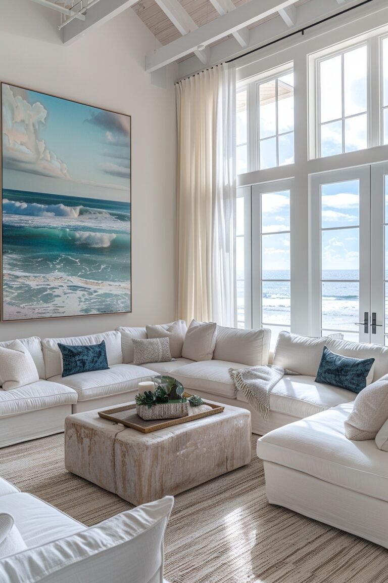 Home Decorating Ideas, Kitchen Designs, Paint Colors - House Beautiful - Coastal Apartment Renovation And Decorating Ideas