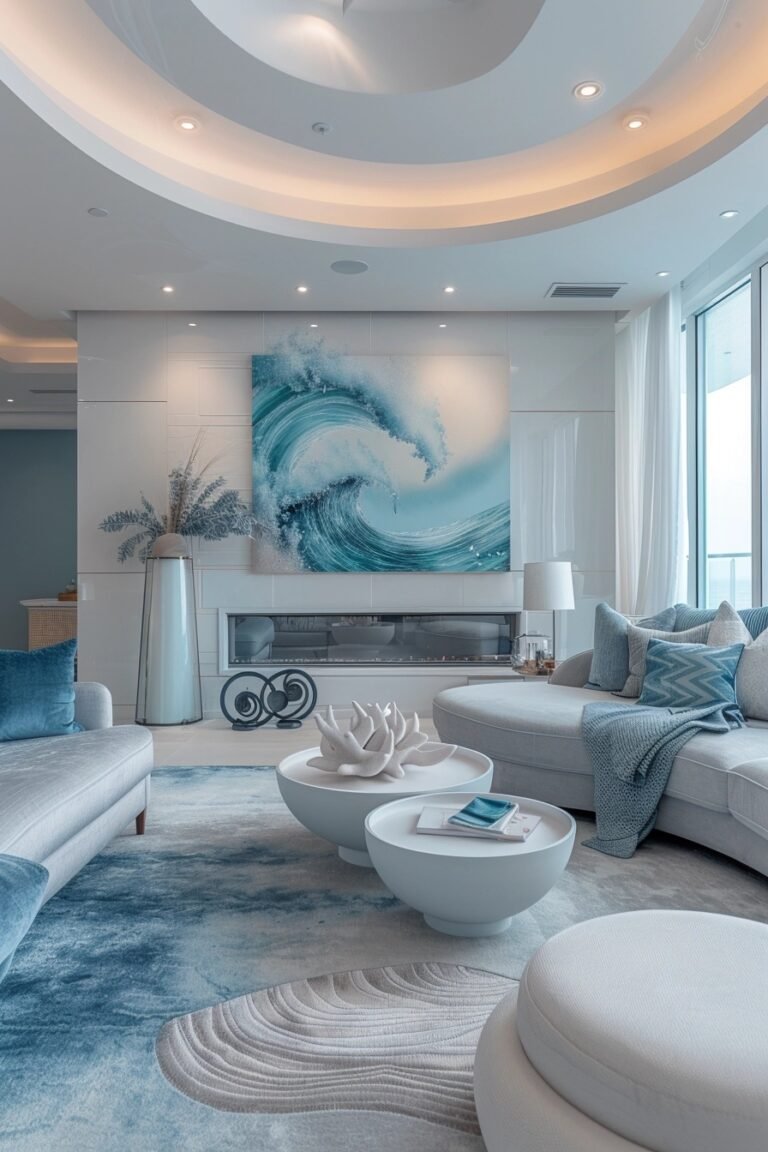 29 Coastal Living Room Decor Inspiration To Create A Seaside Escape ...