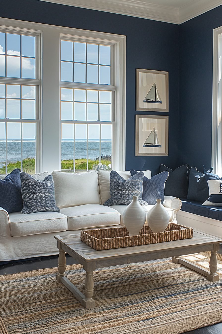 29 Coastal Modern Living Room Ideas For A Contemporary Beach Vibe ...