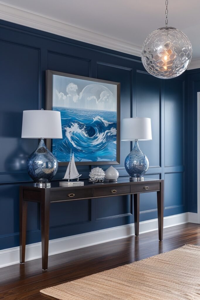 Modern Nautical Foyer