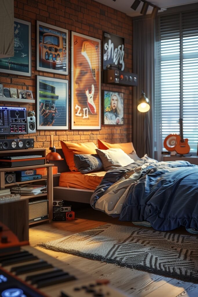 Music Producer’s Bedroom Oasis