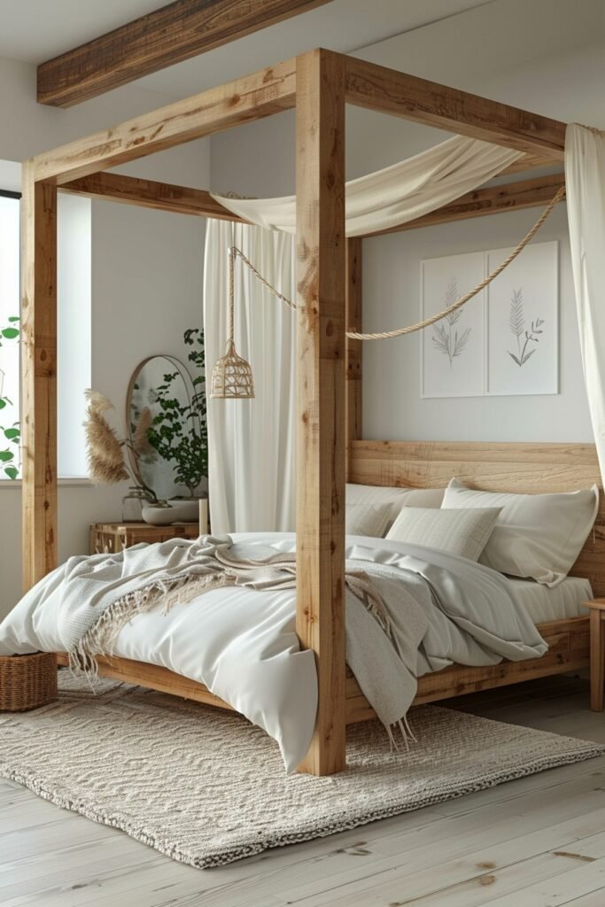 Nordic Style Canopy Beds