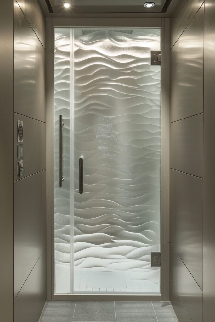 Ocean Mist Frosted Glass Designs