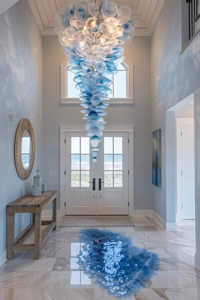 Ocean Ripple Chandeliers