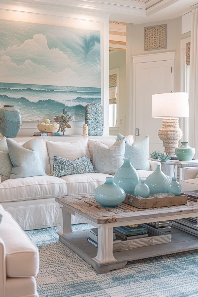 29 Beach Decor Living Room Ideas For A Coastal Vibe Learn California