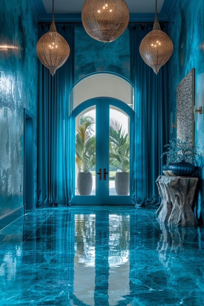 Opulent Oceanic Foyer Designs