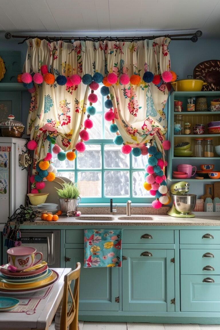 29 Boho Kitchen Curtains To Transform Your Kitchen - Learn California