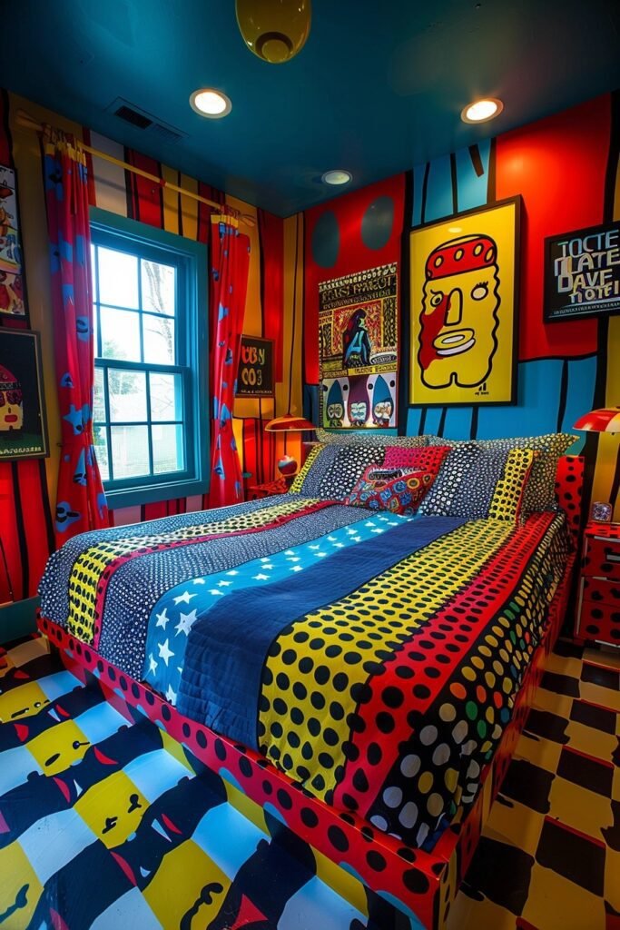 Pop Art Playground Bedroom