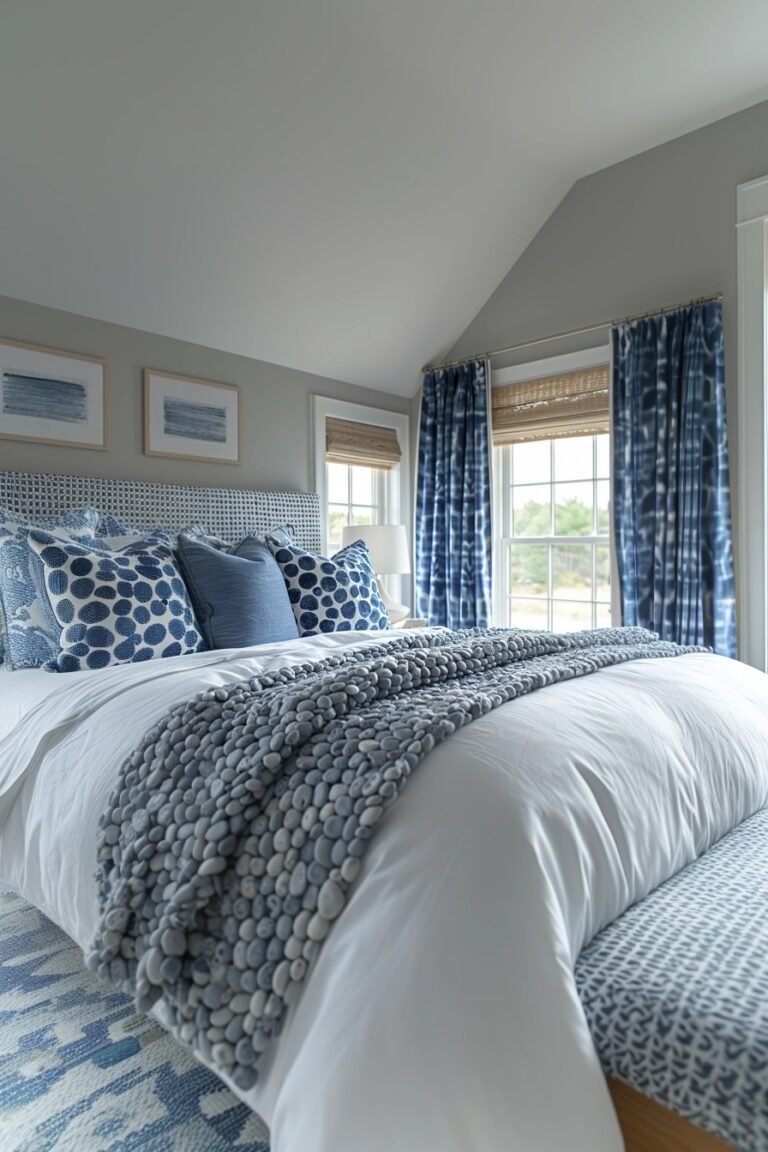 29 Coastal Preppy Bedroom Ideas For Elegant Beach Vibes - Learn California