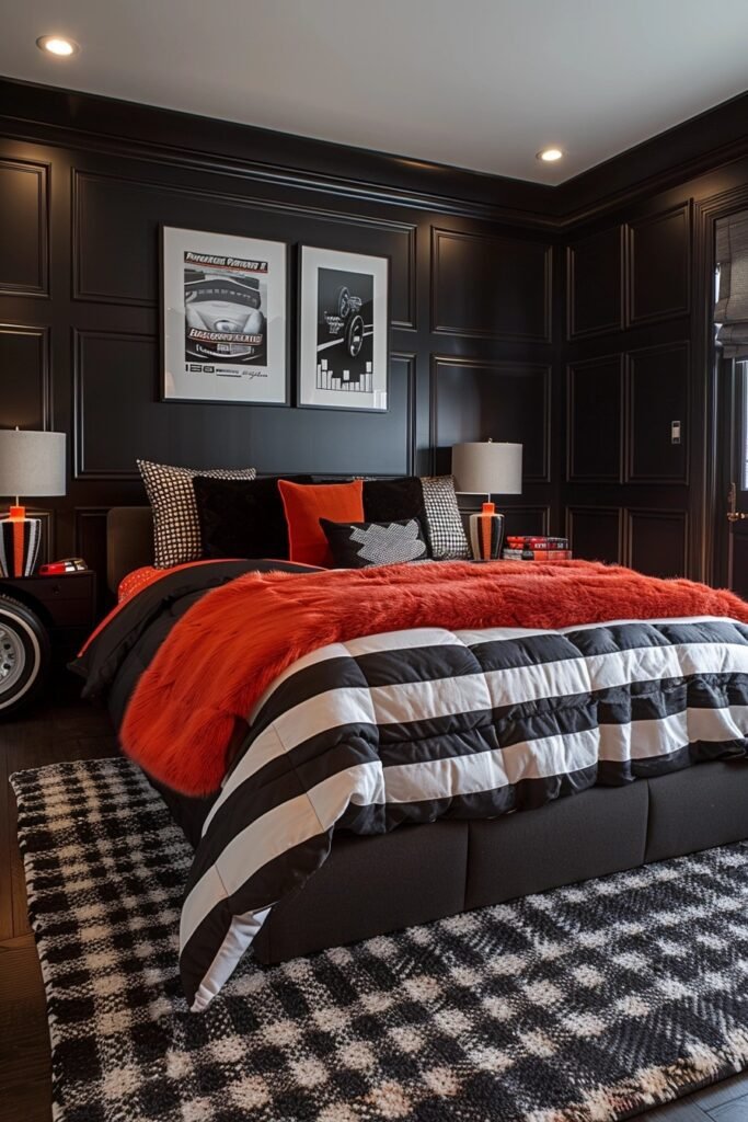 Racing Enthusiast’s Bedroom