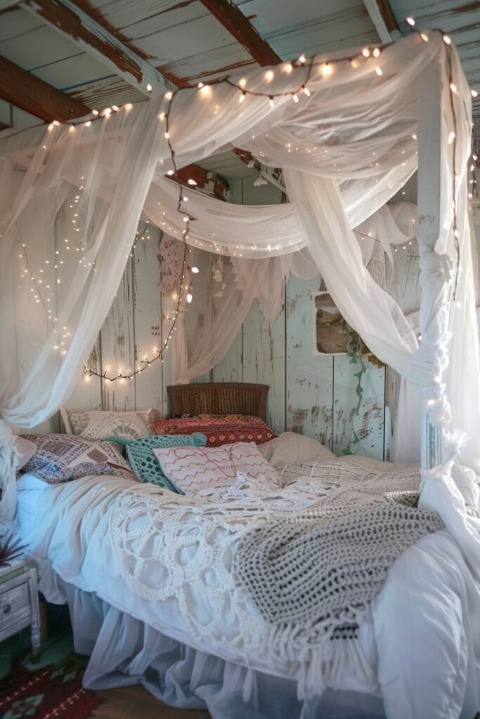 Romantic Boho Canopy: Layout Inspiration