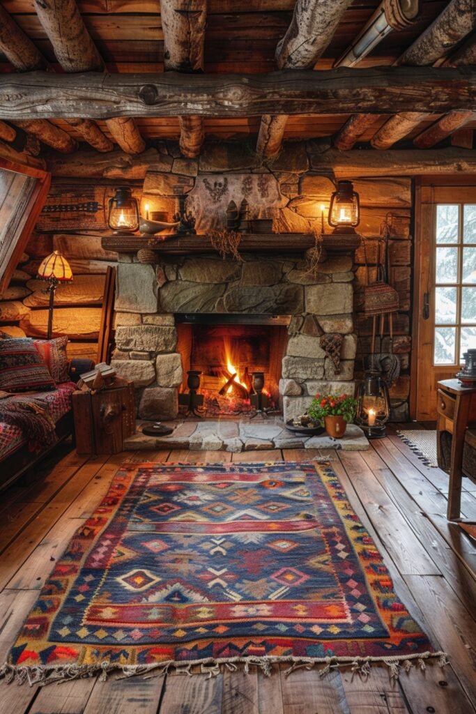 Rustic Log Cabin Appeal