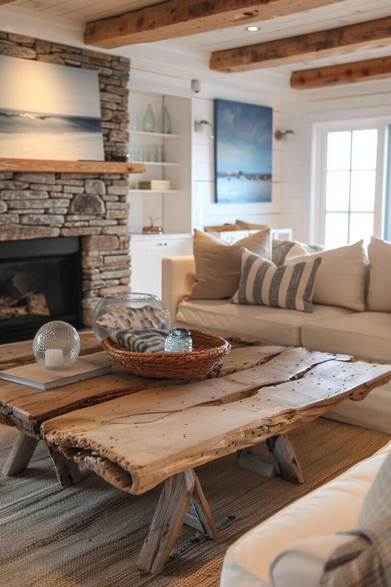 Image showcasing 29 Coastal Living Room Decor Inspiration To Create A Seaside Escape ...