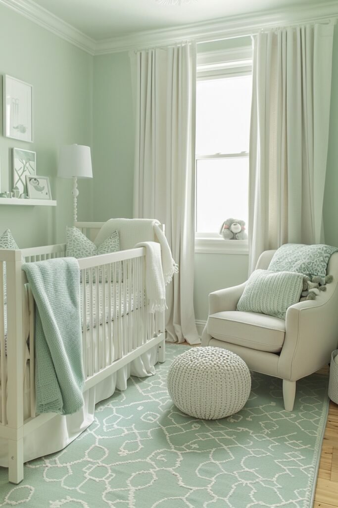 Seafoam Green Serenity Nursery