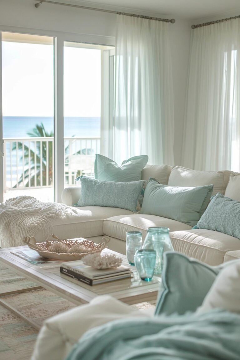 29 Beach Decor Living Room Ideas For A Coastal Vibe - Learn California