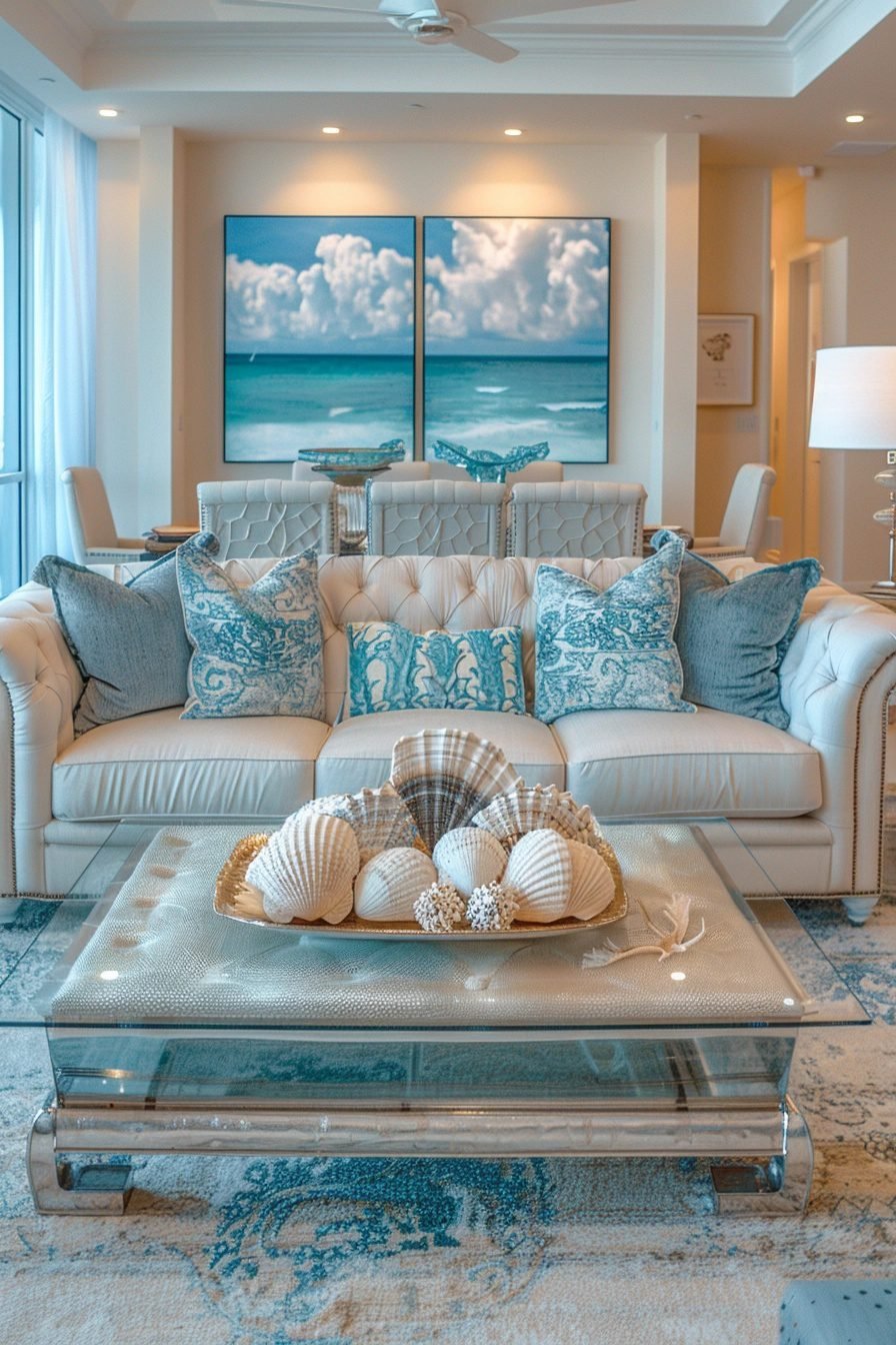 25 Coastal Living Room Ideas for a Beach-Inspired Vibe - Minimalist Coastal Living Room Decor